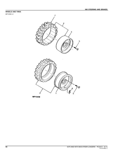 5575 john deere skid steer brakes|john deere replacement hydraulic parts.